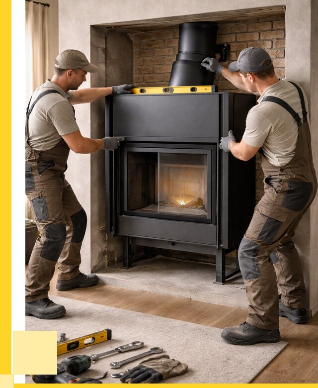 Установка каминных топок в Комсомольске-на-Амуре под ключ от 18367 р. | ЭриданКмс