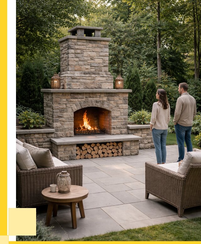 Уличные камины из кирпича в Комсомольске-на-Амуре от 153060 р. | ЭриданКмс