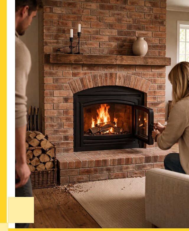 Кирпичные камины под ключ в Комсомольске-на-Амуре от 153060 р. | ЭриданКмс