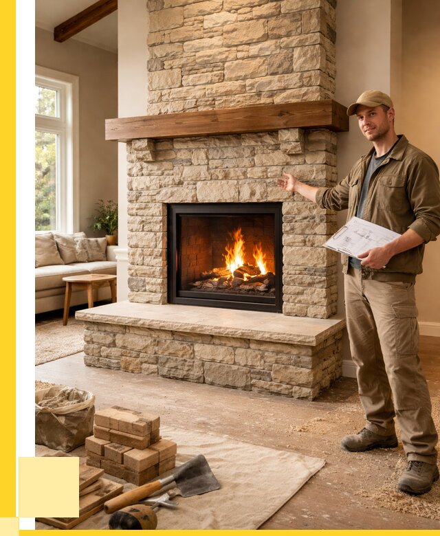 Камины под ключ в Комсомольске-на-Амуре от 183672 р. | ЭриданКмс — установка