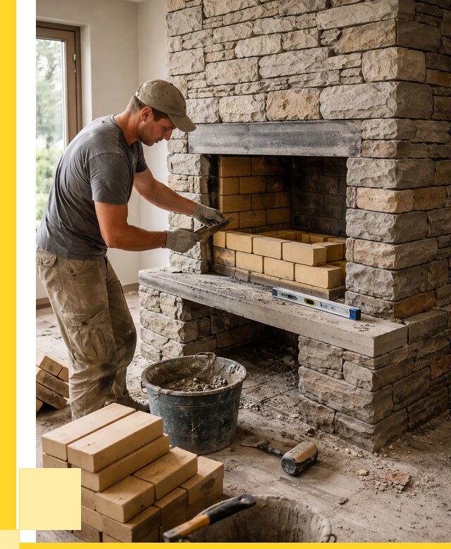 Кладка каминов и камина в Комсомольске-на-Амуре от 25510 р. ЭриданКмс