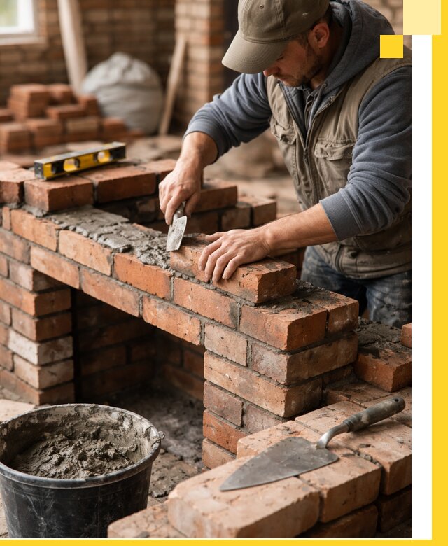 Кладка каминов под ключ в Комсомольске-на-Амуре профессиональная отделка и монтаж