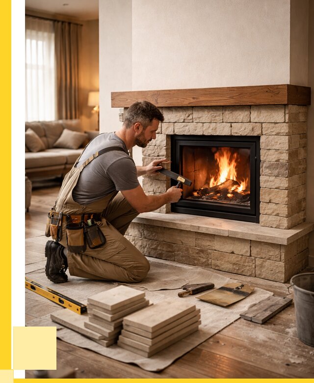 Строительство каминов в Комсомольске-на-Амуре от 153060 р., ЭриданКмс - под ключ