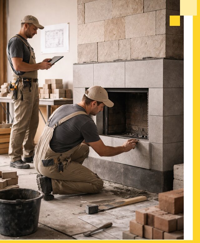 Индивидуальные проекты каминов и каминных систем в Комсомольске-на-Амуре