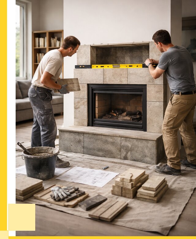 Монтаж каминов и установка в Комсомольске-на-Амуре от 45918 р. | ЭриданКмс