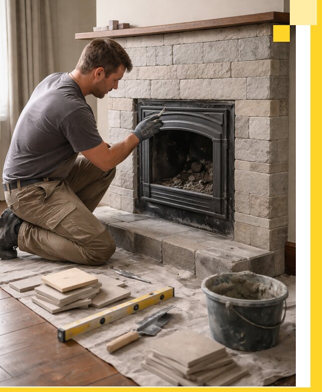 Профессиональный ремонт каминов в Комсомольске-на-Амуре восстановление и сервис