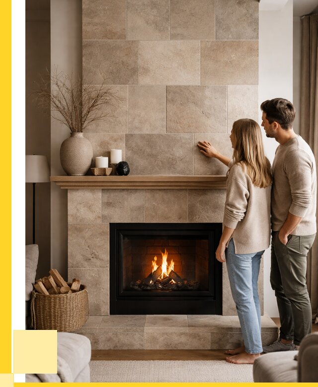 Облицовка каминов керамогранитом в Комсомольске-на-Амуре от 4592 р. | ЭриданКмс