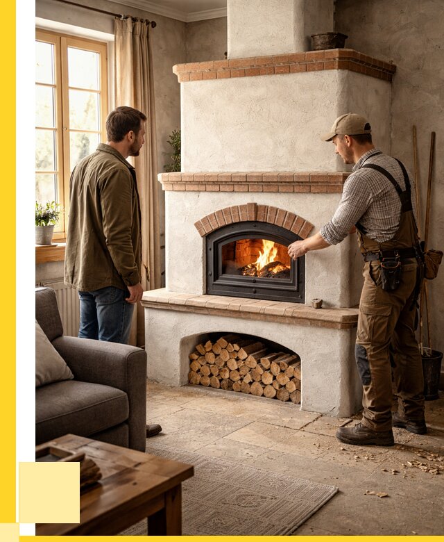 Печи камины в Комсомольске-на-Амуре: кирпичные, изразцовые от 61224 р. | ЭриданКмс