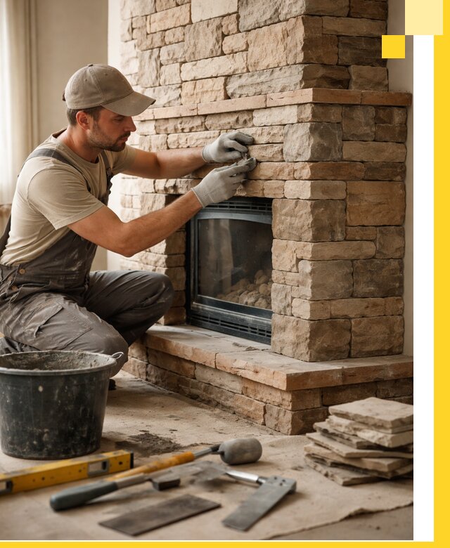 Проектирование и установка печей-каминов под ключ в Комсомольске-на-Амуре