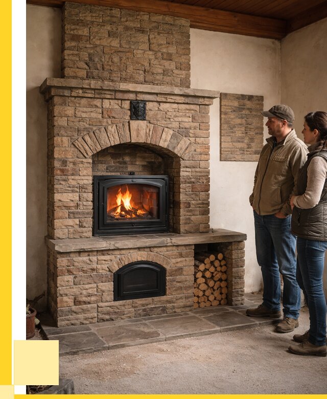 Кирпичная печь под ключ в Комсомольске-на-Амуре от 153060 р. | ЭриданКмс