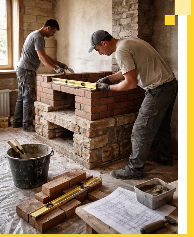 Изготовление и установка печей под ключ в Комсомольске-на-Амуре с гарантией