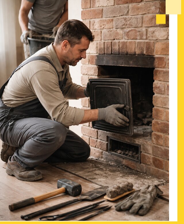 Ремонт печей в Комсомольске-на-Амуре с гарантией качества и безопасности