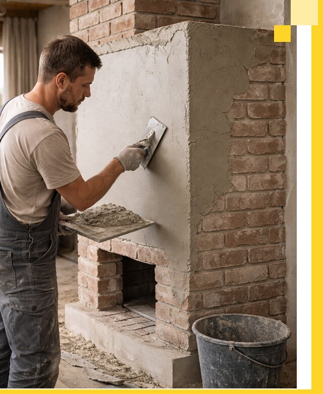 Отделка печей и облицовка каминов в Комсомольске-на-Амуре под ключ