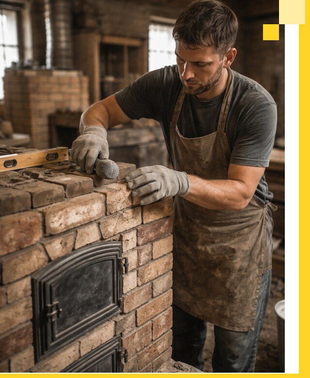 Изготовление печей на заказ в Комсомольске-на-Амуре с проектом и монтажом