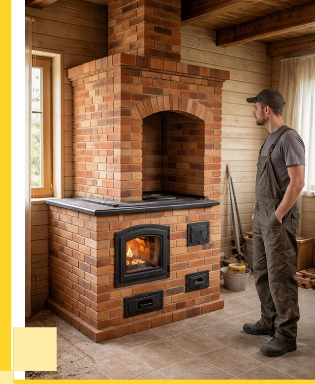 Кирпичные печи в Комсомольске-на-Амуре: купить от 153060 р. | ЭриданКмс