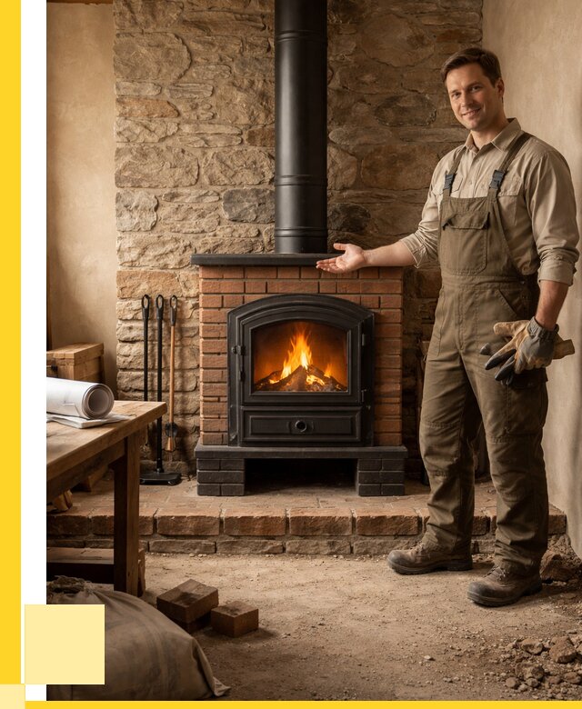 Печи отопительные из кирпича в Комсомольске-на-Амуре от 81632 р., ЭриданКмс