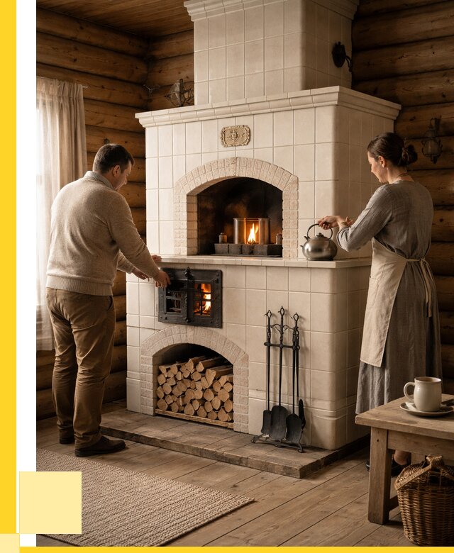 Русские печи в Комсомольске-на-Амуре: установка от 153060 р. ЭриданКмс