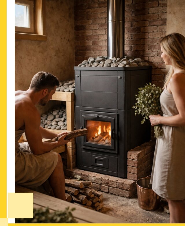 Кирпичная печь для бани на заказ в Комсомольске-на-Амуре от 56122 р. | ЭриданКмс