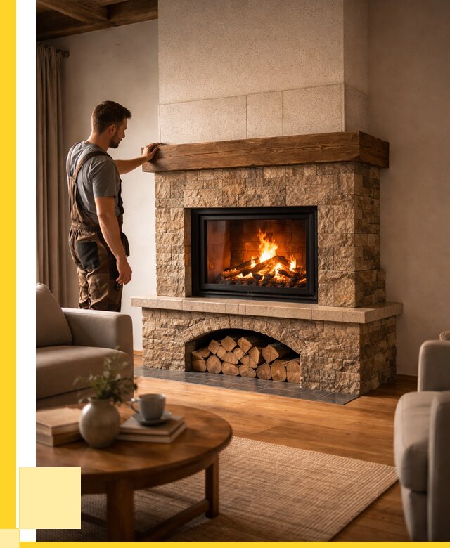 Печи камины для дома под ключ в Комсомольске-на-Амуре от 56122 р. | ЭриданКмс