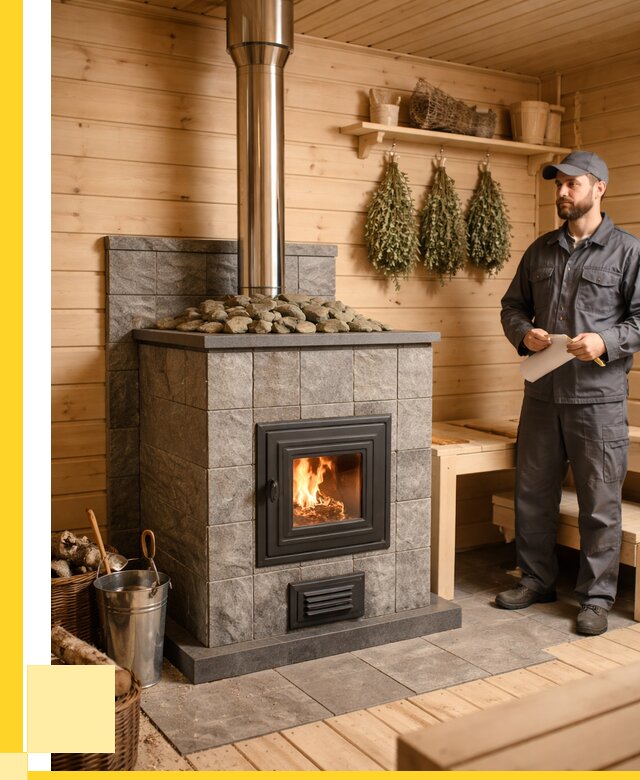 Печи для бани под ключ в Комсомольске-на-Амуре от 122448 р. | ЭриданКмс