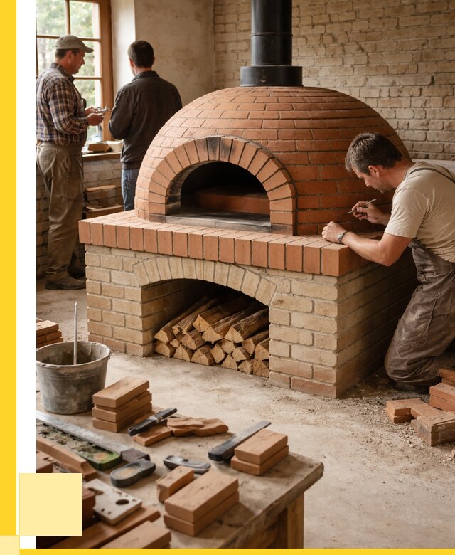 Помпейская печь дровяная для пиццы в Комсомольске-на-Амуре | ЭриданКмс от 204080 р.