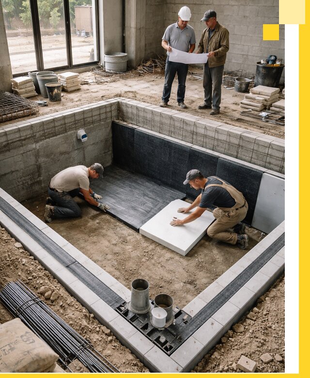 Проекты частных и общественных бассейнов под ключ в Комсомольске-на-Амуре