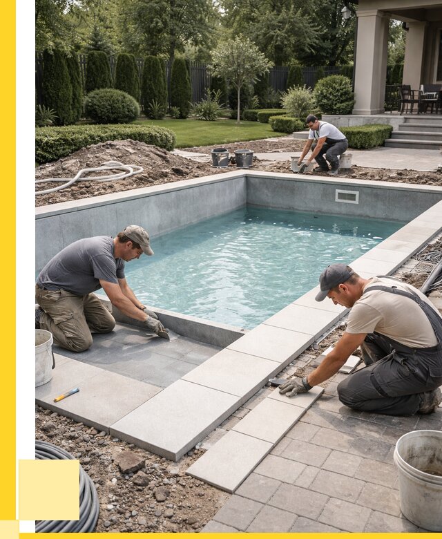 Монтаж бассейнов в Комсомольске-на-Амуре под ключ от 459180 р. | ЭриданКмс