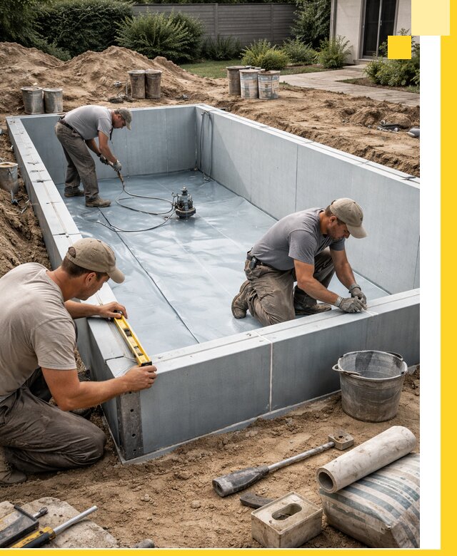 Профессиональный монтаж бассейнов под ключ в Комсомольске-на-Амуре с гарантией