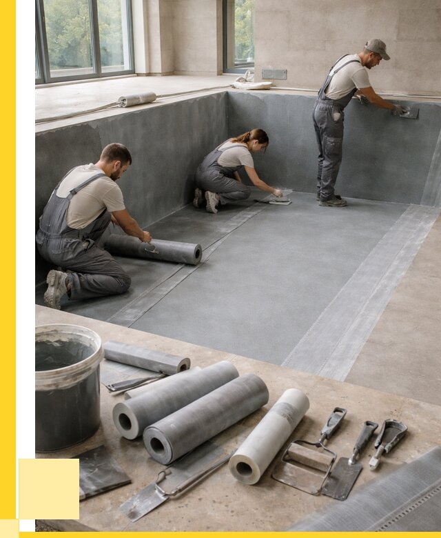 Гидроизоляция бассейнов в Комсомольске-на-Амуре от 2041 р., ЭриданКмс