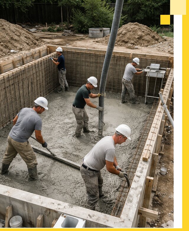 Строительство бетонных бассейнов под ключ в Комсомольске-на-Амуре
