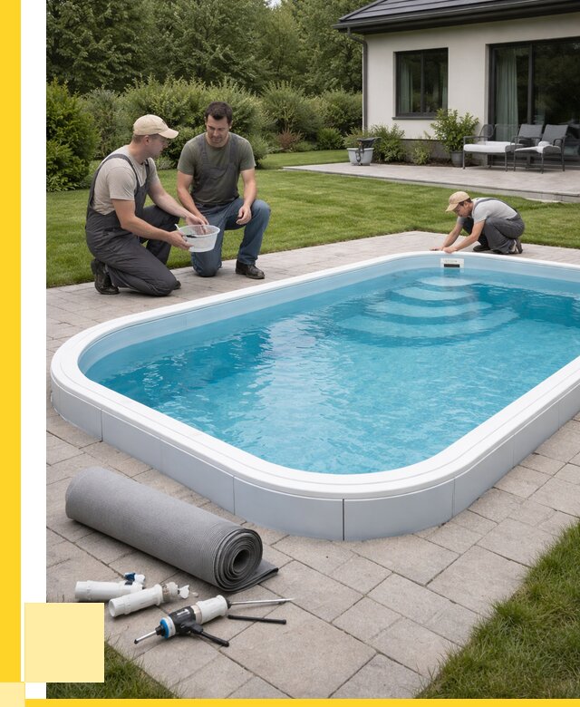 Пластиковый бассейн купить в Комсомольске-на-Амуре от 255100 р., ЭриданКмс