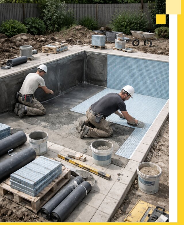 Проектирование и строительство стационарных бассейнов в Комсомольске-на-Амуре