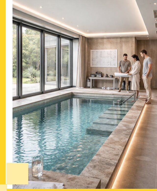 Закрытые бассейны под ключ в Комсомольске-на-Амуре от 2551000 р. | ЭриданКмс