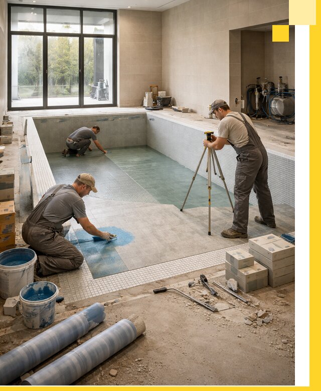 Проект и строительство закрытых бассейнов в Комсомольске-на-Амуре под ключ