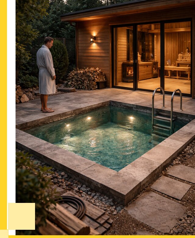 Бани с бассейном под ключ в Комсомольске-на-Амуре от 96938 р. | ЭриданКмс