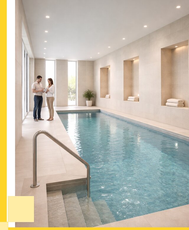 Бассейны в помещении под ключ в Комсомольске-на-Амуре от 1530600 р. | ЭриданКмс