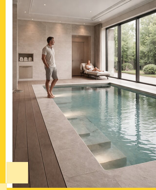 Бассейны в коттедже под ключ в Комсомольске-на-Амуре от 1224480 р. | ЭриданКмс