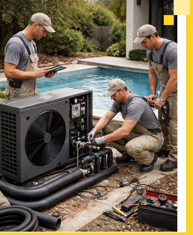 Проектирование и установка тепловых насосов для бассейнов в Комсомольске-на-Амуре