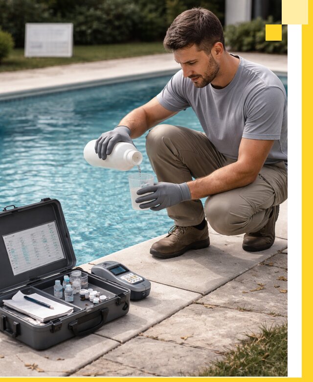 Профессиональная дезинфекция воды в бассейне в Комсомольске-на-Амуре