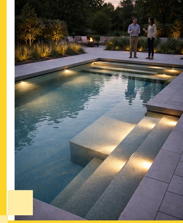 Освещение бассейнов в Комсомольске-на-Амуре под ключ от 25510 р. | ЭриданКмс