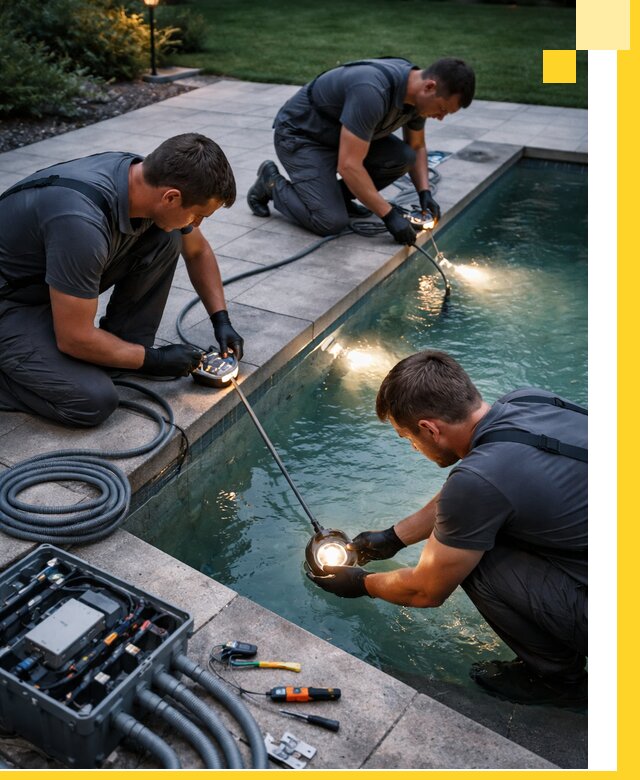 Профессиональное освещение бассейнов в Комсомольске-на-Амуре: дизайн и монтаж