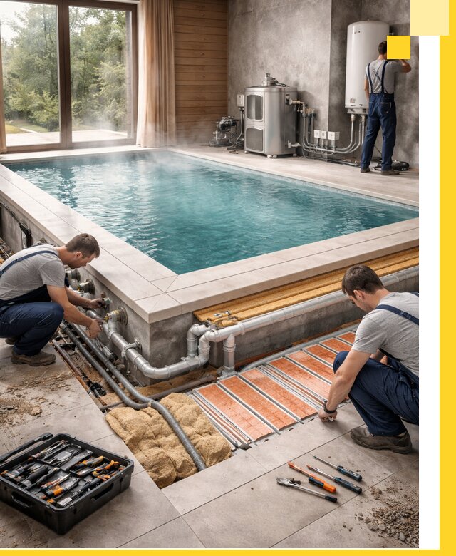 Проектирование и строительство тёплых бассейнов в Комсомольске-на-Амуре