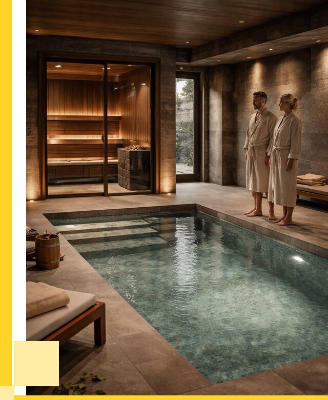 Сауна с большим бассейном в Комсомольске-на-Амуре от 1224480 р. ЭриданКмс