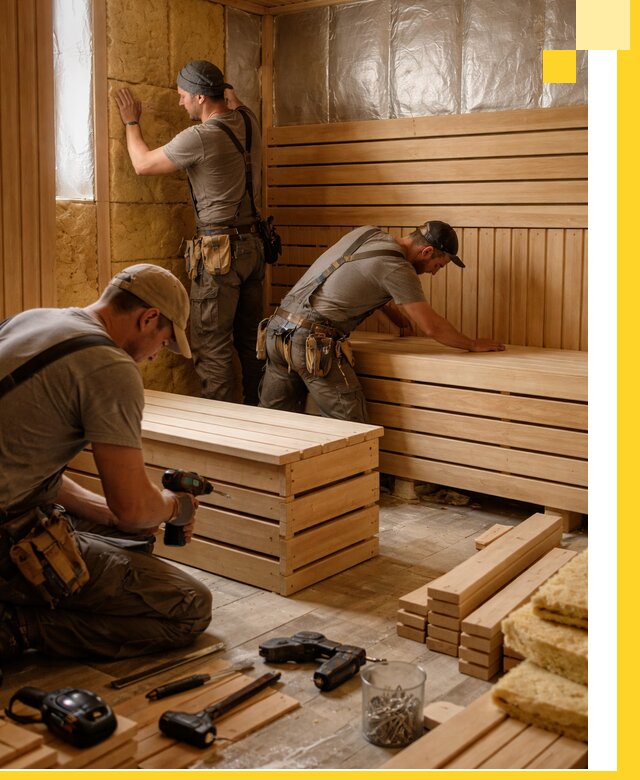 Профессиональное строительство саун под ключ в Комсомольске-на-Амуре