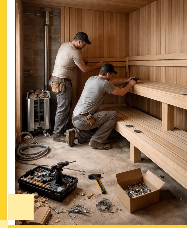 Монтаж саун под ключ в Комсомольске-на-Амуре от 122448 р. | ЭриданКмс