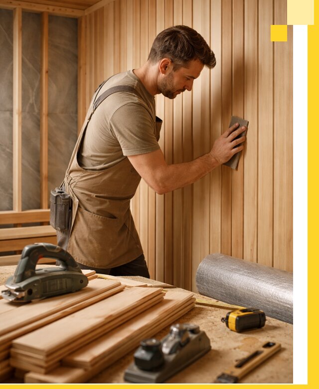 Профессиональная отделка саун и парных под ключ в Комсомольске-на-Амуре