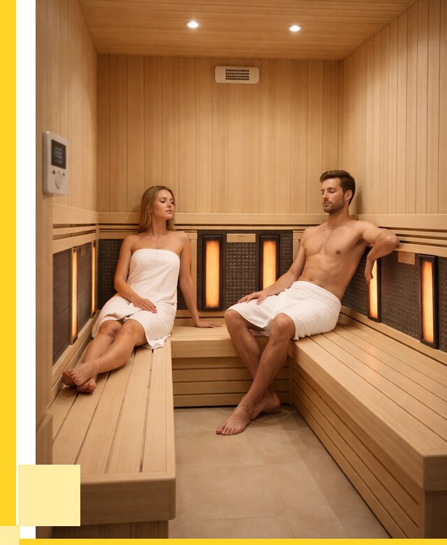 Инфракрасная сауна купить в Комсомольске-на-Амуре от 122448 р. ЭриданКмс