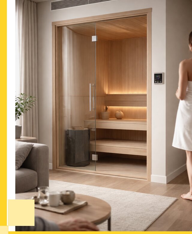 Сауна в квартире под ключ в Комсомольске-на-Амуре от 122448 р. ЭриданКмс