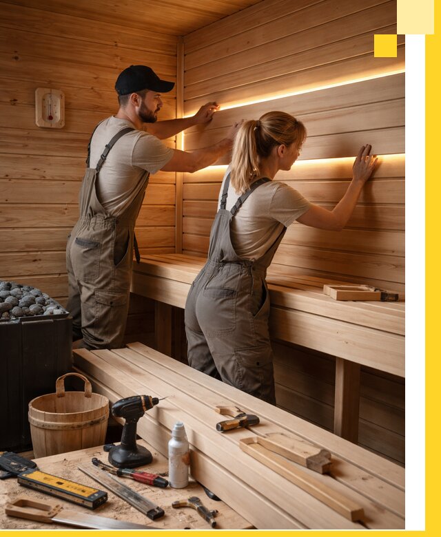 Дизайн саун и бань под ключ с индивидуальным проектом в Комсомольске-на-Амуре