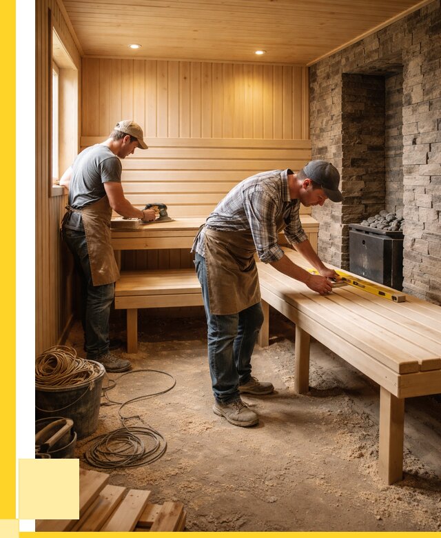 Отделка бани в Комсомольске-на-Амуре: внутренняя отделка от 3061 р. | ЭриданКмс